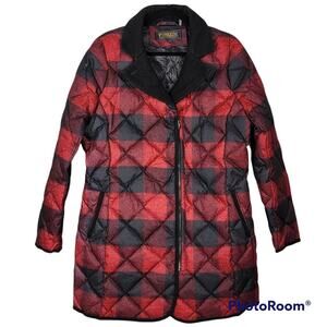 Pendleton Leavenworth Plaid Down Coat SZ L